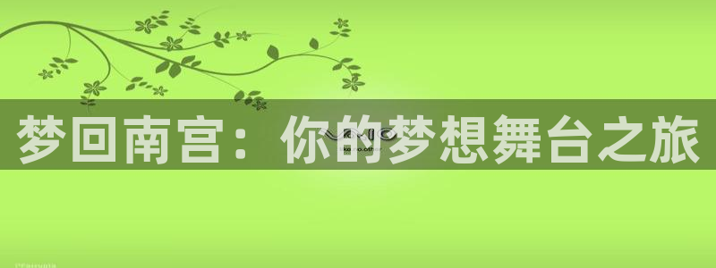 卧龙娱乐官网：梦回南宫：你的梦想舞台之旅